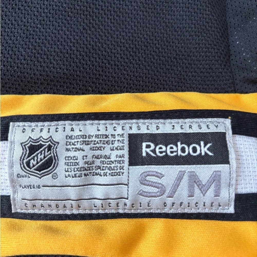 Reebok Boston Bruins Black & Gold Hockey Jersey